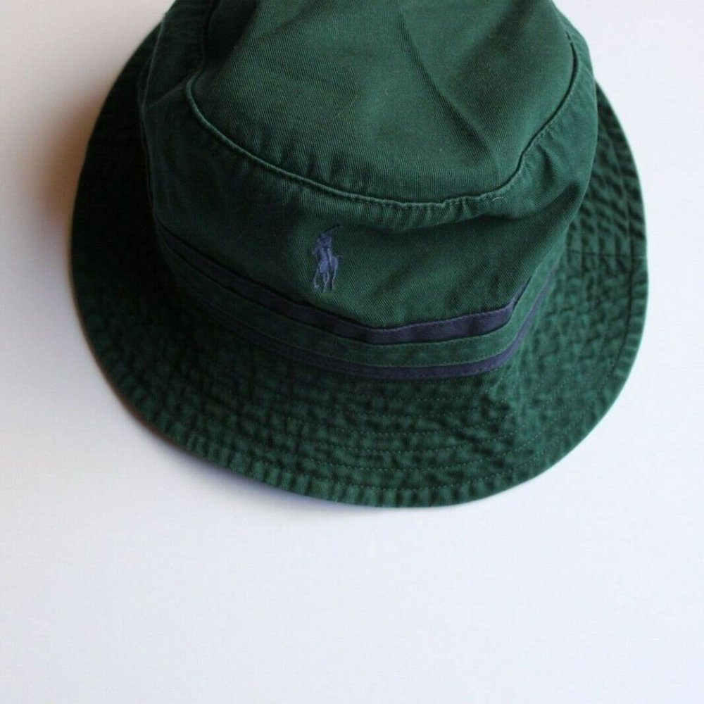 Polo Ralph Lauren Green Blue Bucket Hat Men's S/M_2
